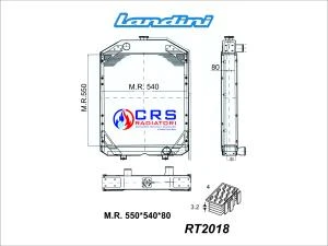 RT2018 - RADIATORE LANDINI SERIE BLIZZARD OEM 3534145M92
