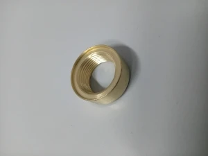 AC2022 - GHIERA BULBO IN OTTONE MOD FIAT 22X1,5 MM