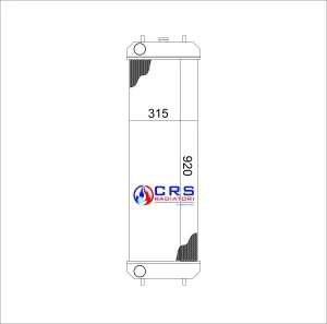 RT3020 - RADIATORE HITACHI ZX200, ZX210, ZX210W, ZX220W, ZX225, Y232111001 4625641 4650352 4693832
