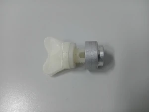 AC2004 - RUBINETTO A FARFALLA IN ALLUMINIO / PLASTICA
